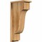 Ekena Millwork Newport Rough Sawn Corbel w/Backplate, Western Red Cedar, 8"W x 14"D x 30"H COR08X14X30NEW01RWR - alternate 1